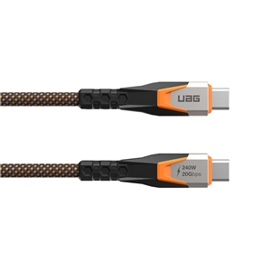 کابل شارژر و دیتا UAG SRGE 3.2 USB-C 20Gbps 240W