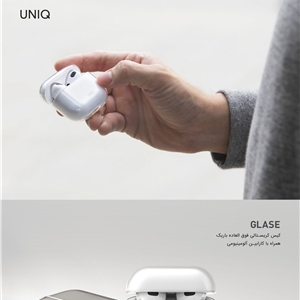 کاور ایرپادز 3 برند یونیک مدل Uniq Glase Airpods 2021
