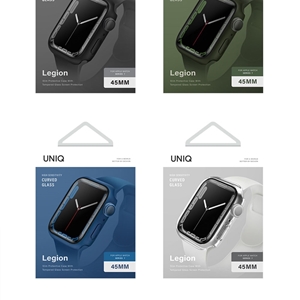 گارد و محافظ صفحه نمایش یونیک برای اپل واچ 45 مدل UNIQ LEGION WATCH 7/8/9 CASE
