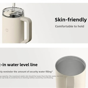 ماگ مسافرتی شیائومی Xiaomi Mijia Straw Cup 316L MJXGB01RM