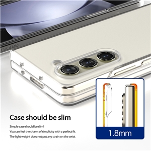 قاب محافظ آراری سامسونگ Samsung Galaxy Z Fold 5 5G Araree Nukin Clear