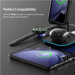 قاب محافظ آراری سامسونگ Samsung Galaxy Z Fold 5 5G Araree Nukin Clear