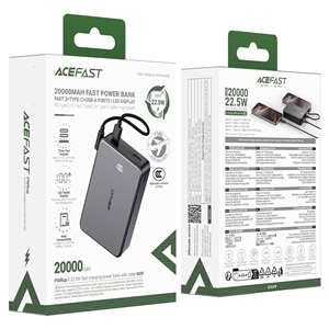 پاوربانک 20000 ایس فست ACEFAST M29 توان 22.5 وات
