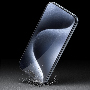گلس فول BLUEO 3D Invisible Airbag Anti Broken Tempered مناسب برای Apple iPhone 15 Pro Max
