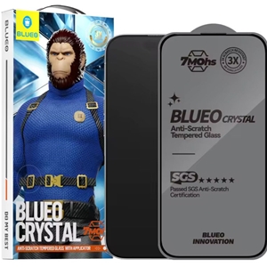 گلس برند بلوئو Blueo مدل Blueo Crystal Anti-scratch مناسب برای Apple iPhone 16 Pro Max بهمراه ابزار نصب