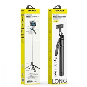 مونوپاد و سه پایه شاتر دار اوی Awei X56 Selfie Stick