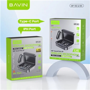 میکروفون بی‌سیم لایتنینگ باوین Bavin MP103