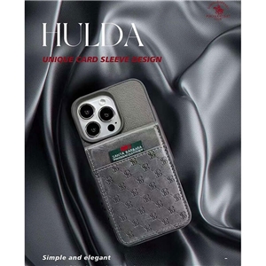 قاب چرمی جاکارتی پولو Polo مدل HULDA مناسب برای Apple iPhone 13 Pro Max