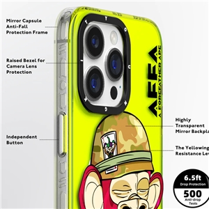 قاب مگ سیف برند یانگ کیت مدل YOUNGKIT X AFFA Magsafe Bored APE Series مناسب برای Apple iPhone 15 Pro