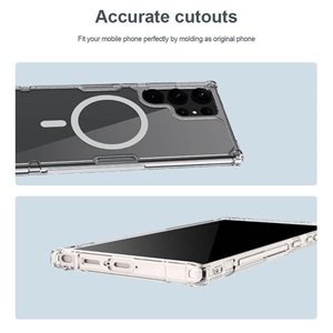 کاور نیلکین مدل Nature TPU Pro Magnetic مناسب برای گوشی موبایل سامسونگ Galaxy S23 Ultra