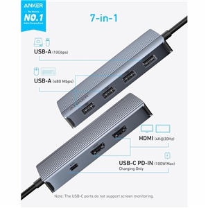 هاب 7 در 1 انکر Anker A8374