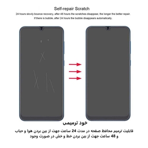 محافظ صفحه نمایش مات بوف مدل Hydroge مناسب برای گوشی موبایل سامسونگ Galaxy S23 به همراه محافظ پشت گوشی