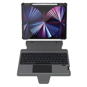 کیف کلاسوری کیبورددار نیلکین مدل Bumper Combo Backlit Keyboard مناسب برای تبلت اپل iPad Pro 12.9 2022/ iPad Pro 12.9 2021/ iPad Pro 12.9 2020