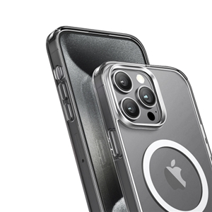 قاب محافظ نیمه شفاف مگ سیف مک دودو Mcdodo Iphone 15 Pro Max Magnetic Case PC-533