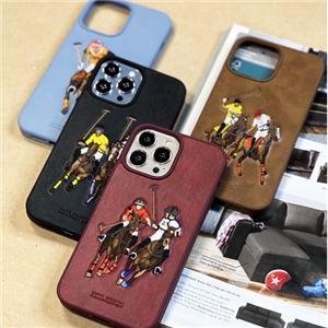 قاب چرمی Polo مدل چوگان Jockey مناسب برای Apple iPhone 13 Pro Max