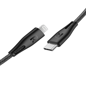 کابل تبدیل USB-C به لایتنینگ راو پاور مدل RP-CB1017 طول 1.2 متر