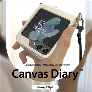 قاب بند دار آراری سامسونگ Samsung Galaxy Z Flip 5 Araree Canvas Diary
