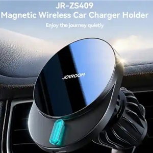 هولدر و شارژر وایرلس مگنتی جویروم Joyroom magnetic holder JR-ZS409