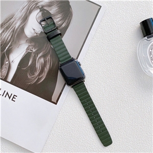 بند چرمی اپل واچ برند جیتک مدل G-TECH Double-sided Leather Strap Band for Apple Watch 38/40/41mm