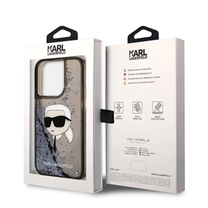کاور کارل لاگرفلد مدل GLITTER NFT KARL HEAD مناسب برای گوشی موبایل اپل Apple iPhone 14 Pro Max