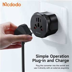 مبدل برق مک دودو Mcdodo Universal Travel Adapter CP-455