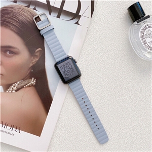 بند چرمی اپل واچ برند جیتک مدل G-TECH Double-sided Leather Strap Band for Apple Watch 44/45/49mm
