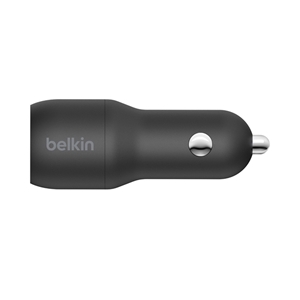 شارژر فندکی 24وات بلکین- Belkin BoostCharge Dual – مدل CCE001bt1MBK