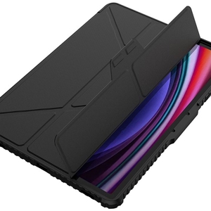 کاور چرمی هوشمند نیلکین سامسونگ Samsung Tab S9 Plus Nillkin Bumper Leather Case Pro