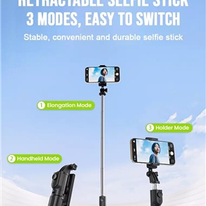مونوپاد و سه پایه شاتر دار باوین Bavin AP-10 Selfie Stick