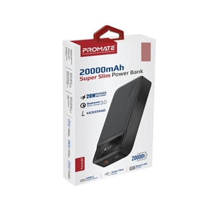 پاوربانک پرومیت مدل TORQ-20 ظرفیت 20000 میلی آمپر ساعت