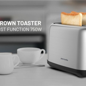 توستر رومیزی پرودو Porodo Golden Brown Toaster PD-LSTST-BK