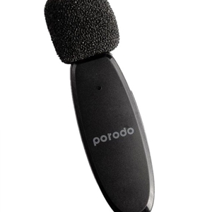 میکروفون بیسیم یقه ای پرودو Porodo Dual Connector Lavalier Microphone Dual Mic PD-2MLAV