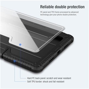 کیف کلاسوری Nillkin Bumper leather  Case Pro مناسب برای تبلت Xiaomi Pad 6 - Pad 6 Pro