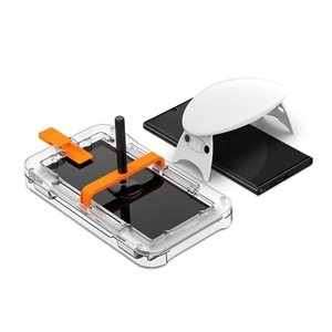 محافظ صفحه نمایش اسپیگن Galaxy S23 Ultra Screen Protector Platinum Tray