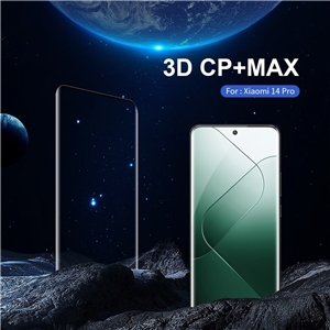 محافظ صفحه شیشه ای دورچسب تمام صفحه نیلکین شیائومی Xiaomi 14 Pro Ultra 3D CP+ Max