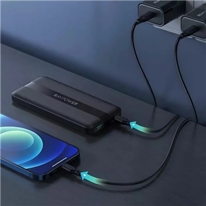 پاوربانک 20 وات 10000 میلی آمپر راوپاور مدل RP-PB1236