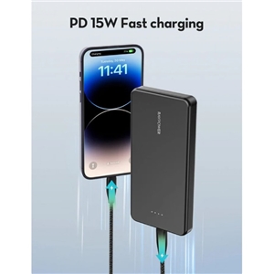 پاوربانک 15 وات 10000 میلی آمپر راوپاور مدل RP-PB1215