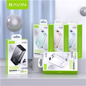 پاوربانک 10000 باوین Bavin PC1100S توان 20 وات