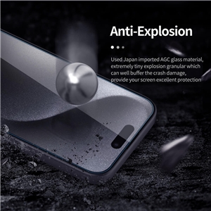 محافظ صفحه شیشه ای نیلکین آیفون Apple iPhone 15 Pro Max Nillkin H+ Pro