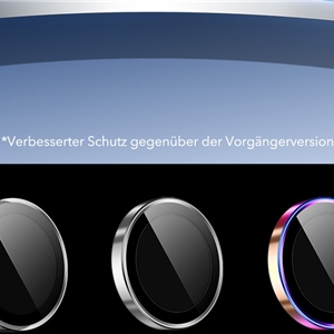 محافظ لنز دوربین ESR مناسب برای iPhone 16 Pro