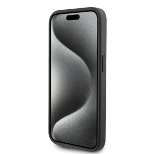 قاب کارل لاگرفلد مدل SAFFIANO CASE WITH CARDSOLTS مناسب برای گوشی موبایل اپل آیفون 15 پرومکس