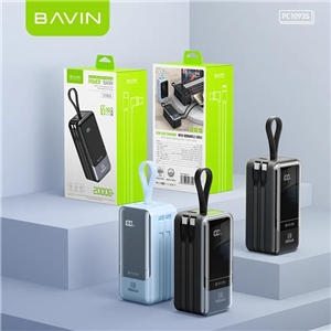 پاوربانک 20000 باوین Bavin PC1093S Fast Charge توان 65 وات
