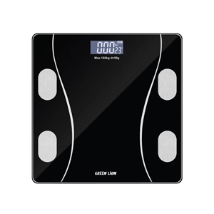 ترازو هوشمند گرین لاین Green Lion GL-BWS01 Digital Body Scale GNDGTBSCLBK