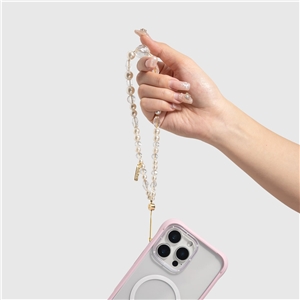 بند یانگ کیت Crystal + Pearl Phone Charm & Card Combo