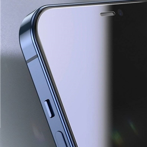 پک دوتایی محافظ صفحه شیشه ای تمام صفحه و ضد اشعه بیسوس iPhone 12 Baseus SGAPIPH61P-LF02