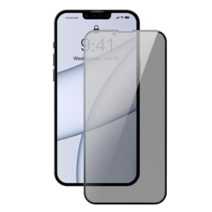پک 2تایی گلس حریم شخصی تمام صفحه آیفون Apple iPhone 13 Pro Max Baseus Anti-Spy Glass Film SGQP010801