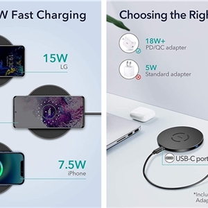 شارژر وایرلس 15 وات | ESR 15W Fast Wireless Charging Pad