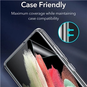 محافظ صفحه نمایش ESR گلکسی اس 22 الترا (بسته سه عددی) ESR Liquid Skin Screen Protector Samsung Galaxy S22 Ultra (3 Pack)