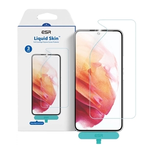 محافظ صفحه نمایش ESR گلکسی اس 22 الترا (بسته سه عددی) ESR Liquid Skin Screen Protector Samsung Galaxy S22 Ultra (3 Pack)