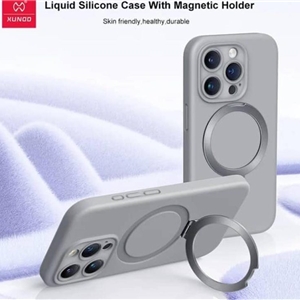 کاور اپیکوی مدل Xundd Liquid silicone Magnetic Holder مناسب برای گوشی موبایل اپل iPhone 15 Pro Max